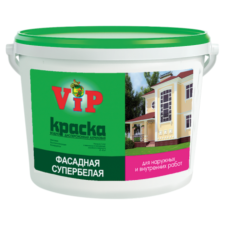 Краска VIP фасад, 1,5кг